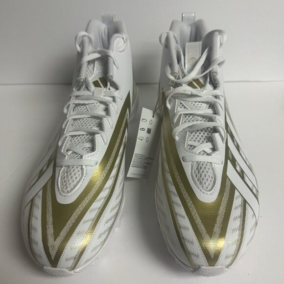 adidas Mens Freak Spark MD 23 Football Cleats White Size 13 M main image 4